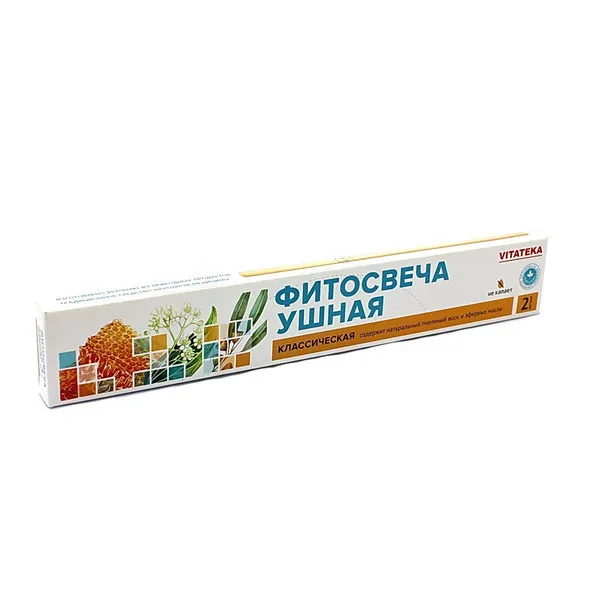 ВИТАТЕКА (VITATEKA) Фитосвеча ушная Классическая №10