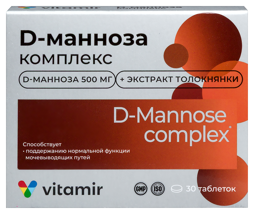 D-манноза комплекс таб. №30