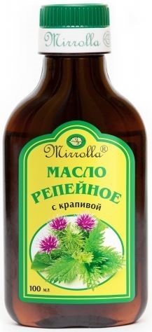 Масло косметическое Репейное с крапивой 100мл