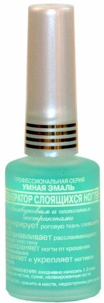Лак для ногтей УМНАЯ ЭМАЛЬ Регенератор слоящихся ногтей 11мл