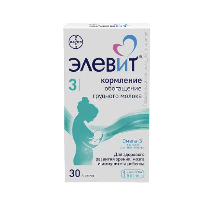 Элевит Кормление капс. №30
