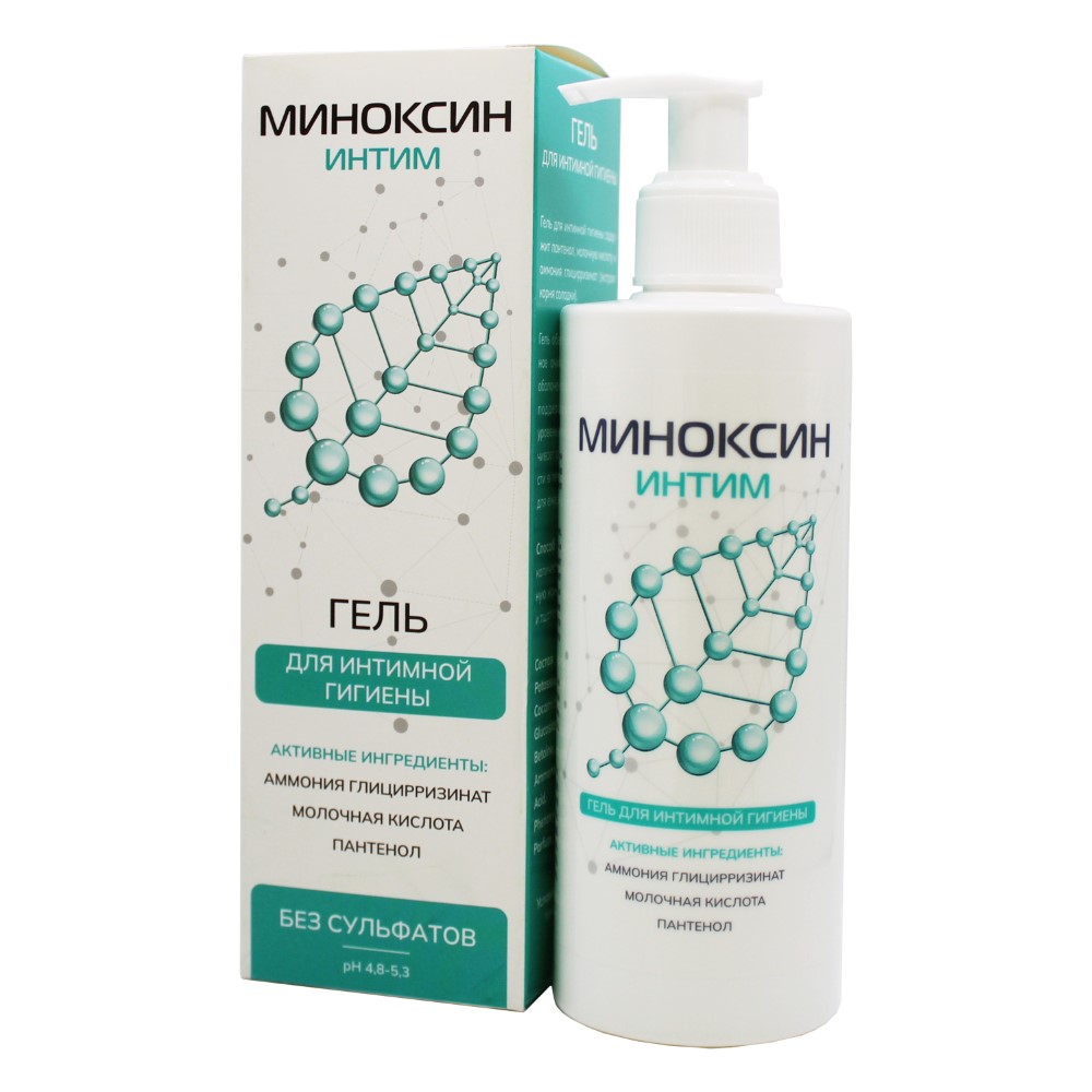 Миноксин гель д/интимной гигиены 250мл
