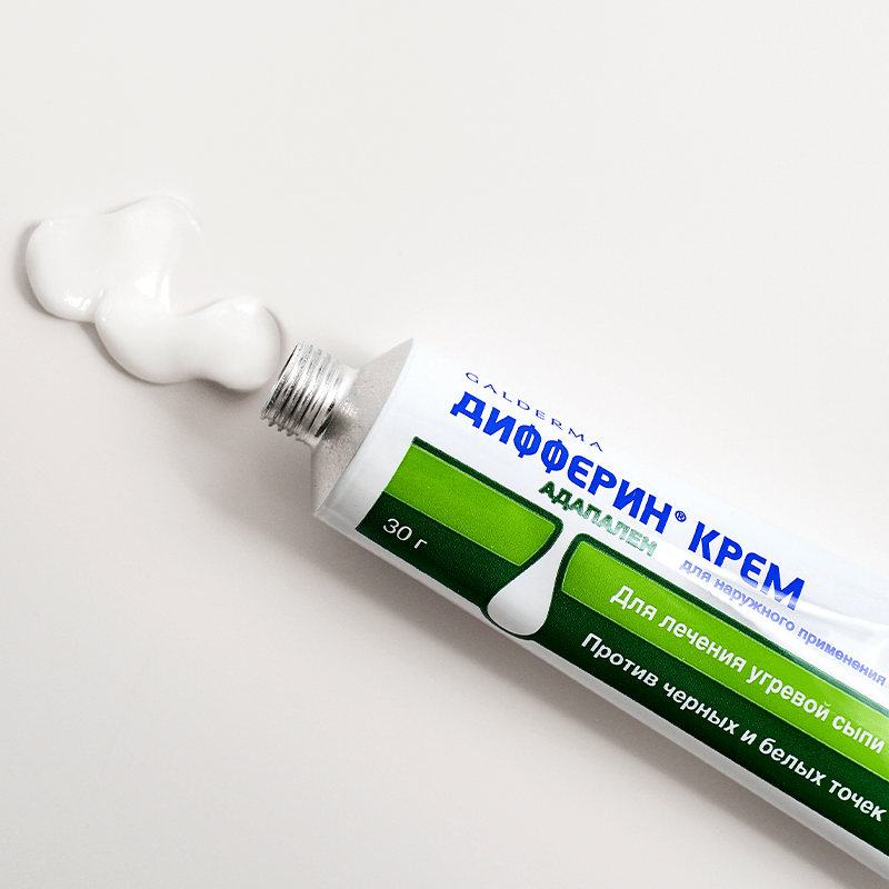 Дифферин туб.(крем) 0,1% 30г картинка № 4