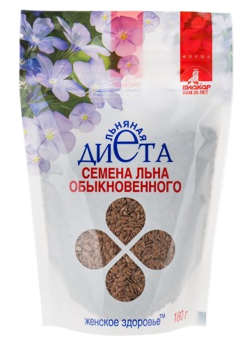 Женское здоровье пак. 180г (семена льна)