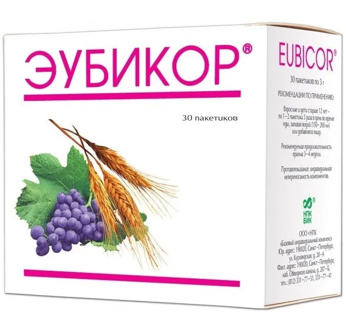 Эубикор пак.(пор.) 3г №30