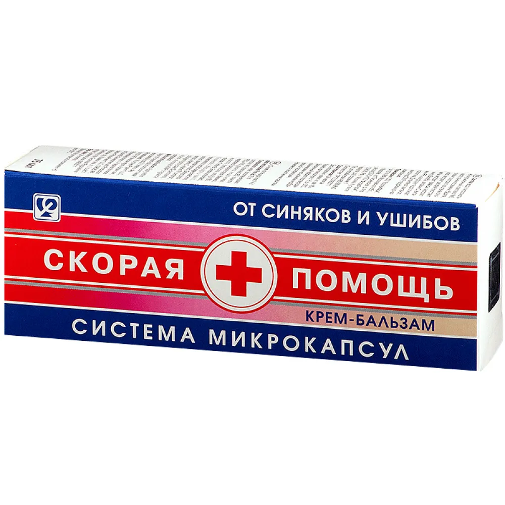 Скорая помощь от синяков и ушибов крем-бальзам 75мл