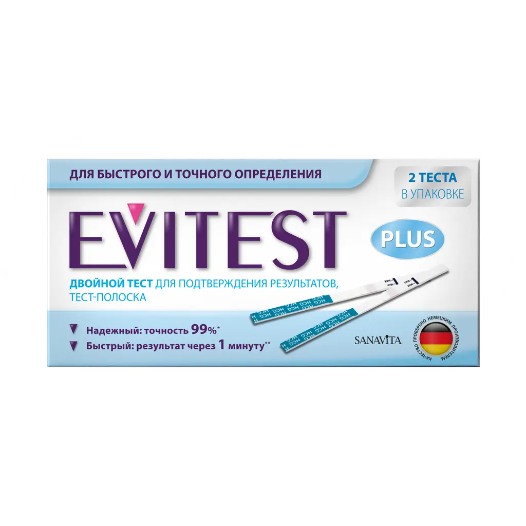 Тест на беременность EVITEST Plus №2