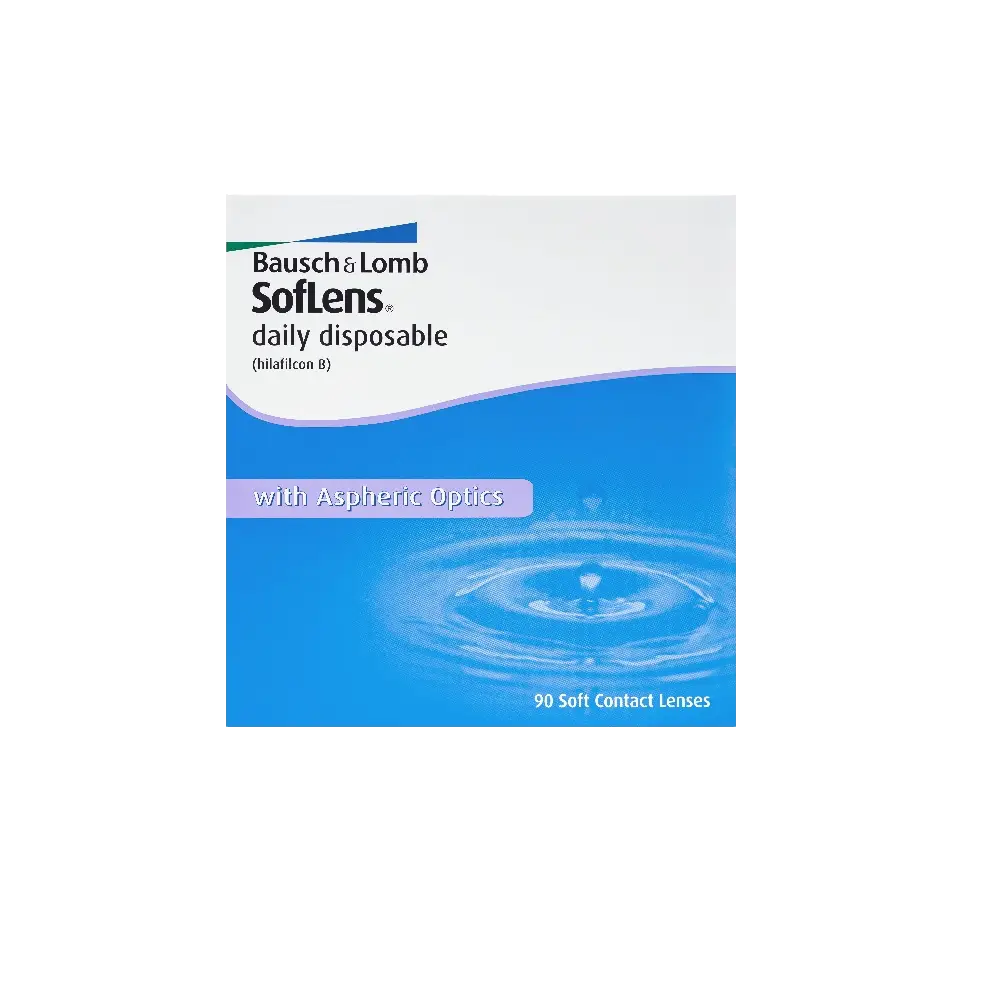 Линзы SofLens Daily Disposable (1 день) R 8.6 контактные мягкие корриг. -1,50 №90
