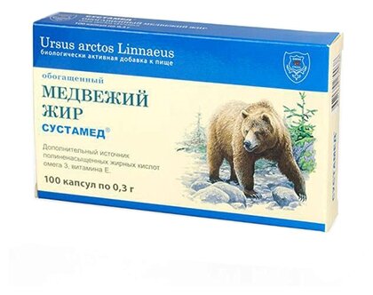 Медвежий жир "Сустамед" бальзам 75мл