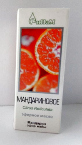 Масло эфирное Мандариновое 10мл