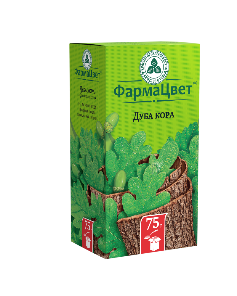 Дуба кора пак. 75г