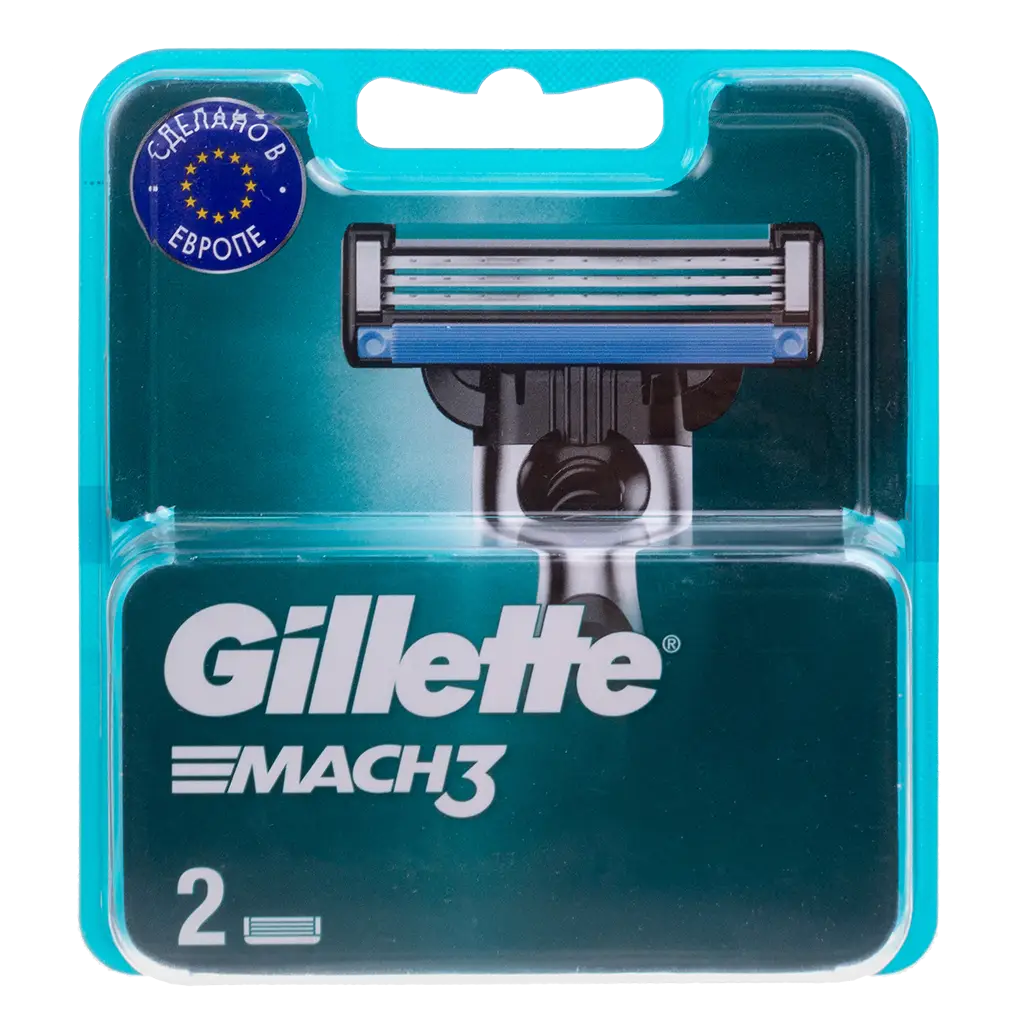 Лезвия бритвенные GILLETTE Mach-3 №2