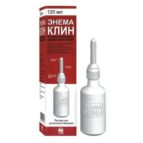 Энема Клин пак.(р-р д/рект. введ.) 120мл