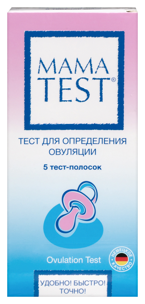 Тест на овуляцию MAMA TEST №5