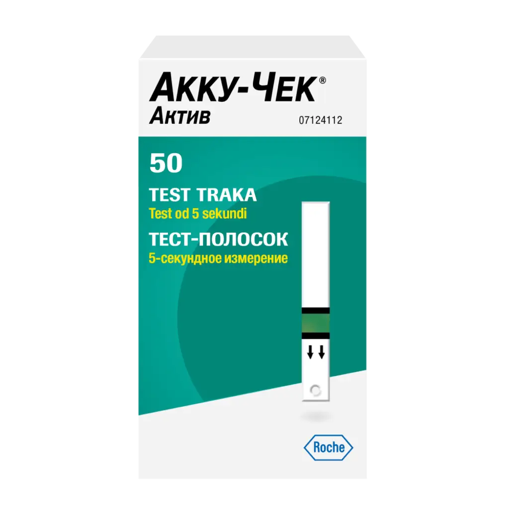 Тест-полоска Акку-Чек Актив (Accu-Chek Active) №50