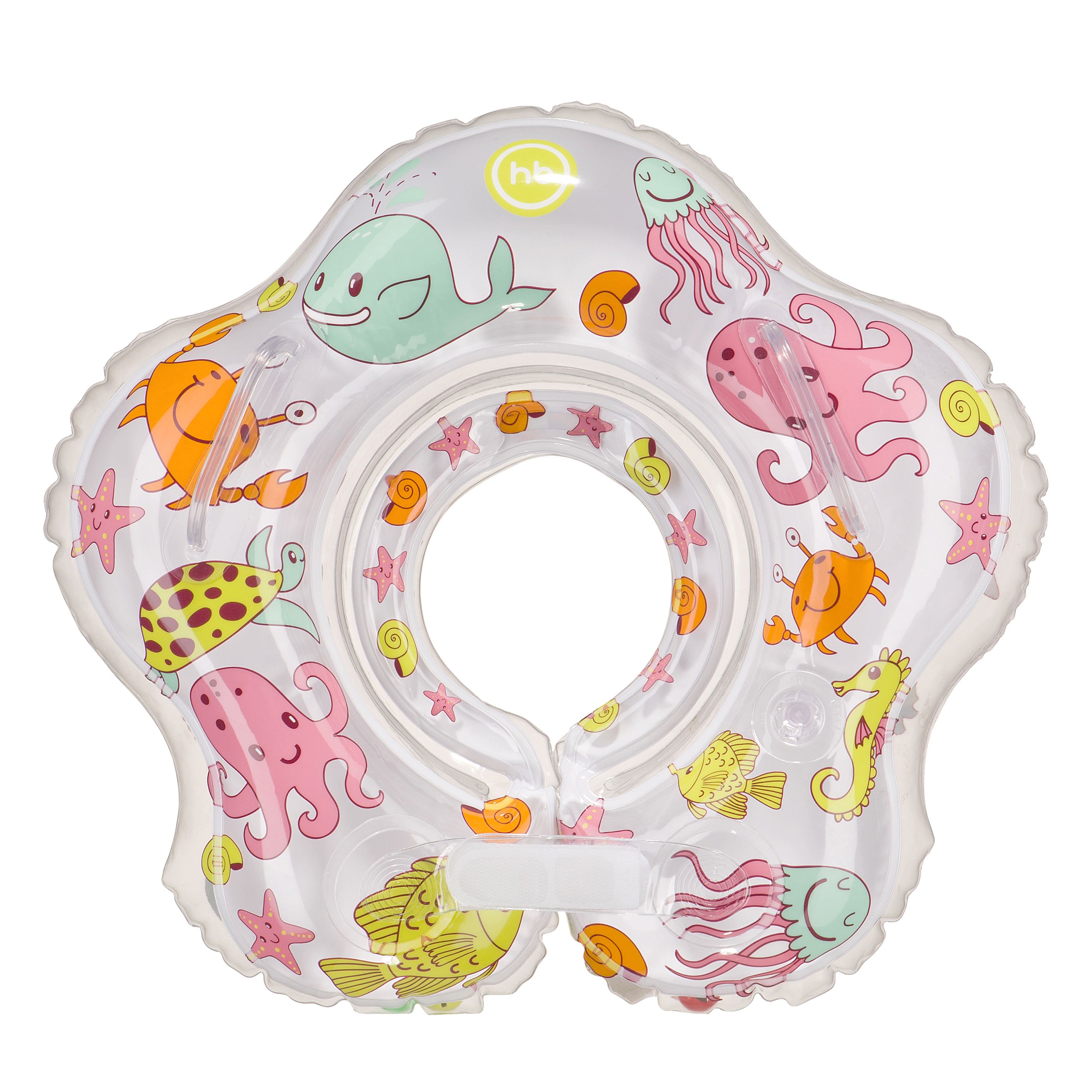 Круг HAPPY BABY надувной для плавания AQUAFUN (арт. 121007)