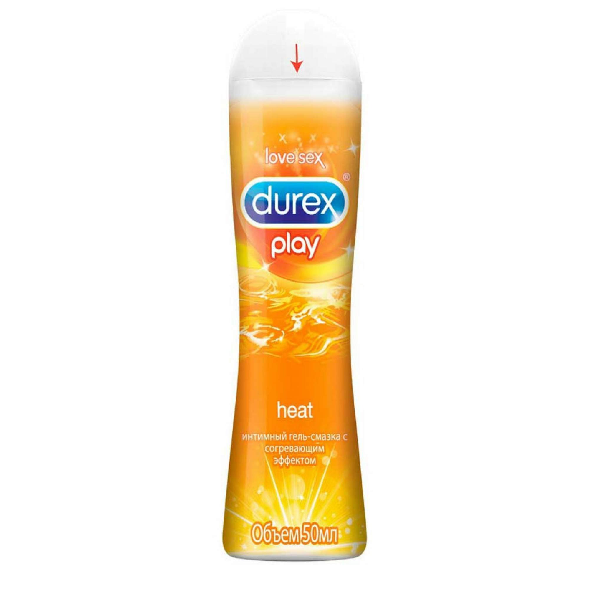 Гель-смазка Дюрекс (DUREX) Play Heat с согрев. эффектом 50мл