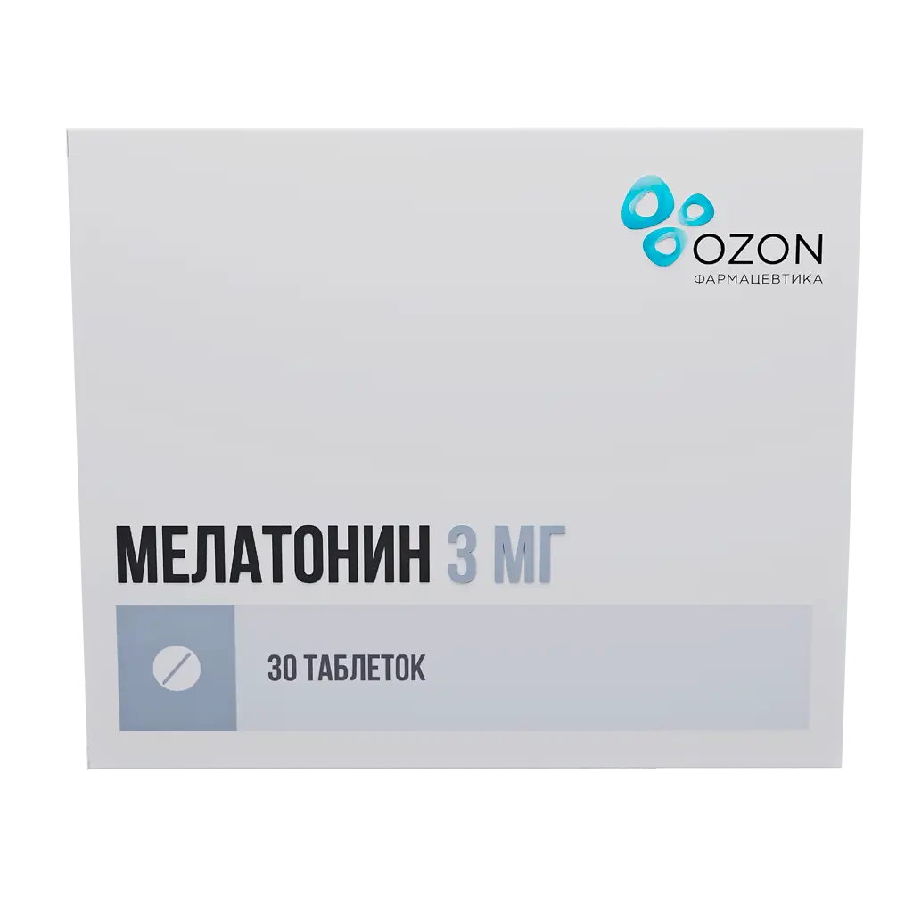 Мелатонин таб. п/пл.об. 3мг №20