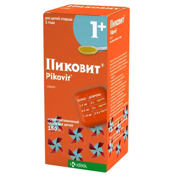 Пиковит фл.(сироп д/дет.) 150мл