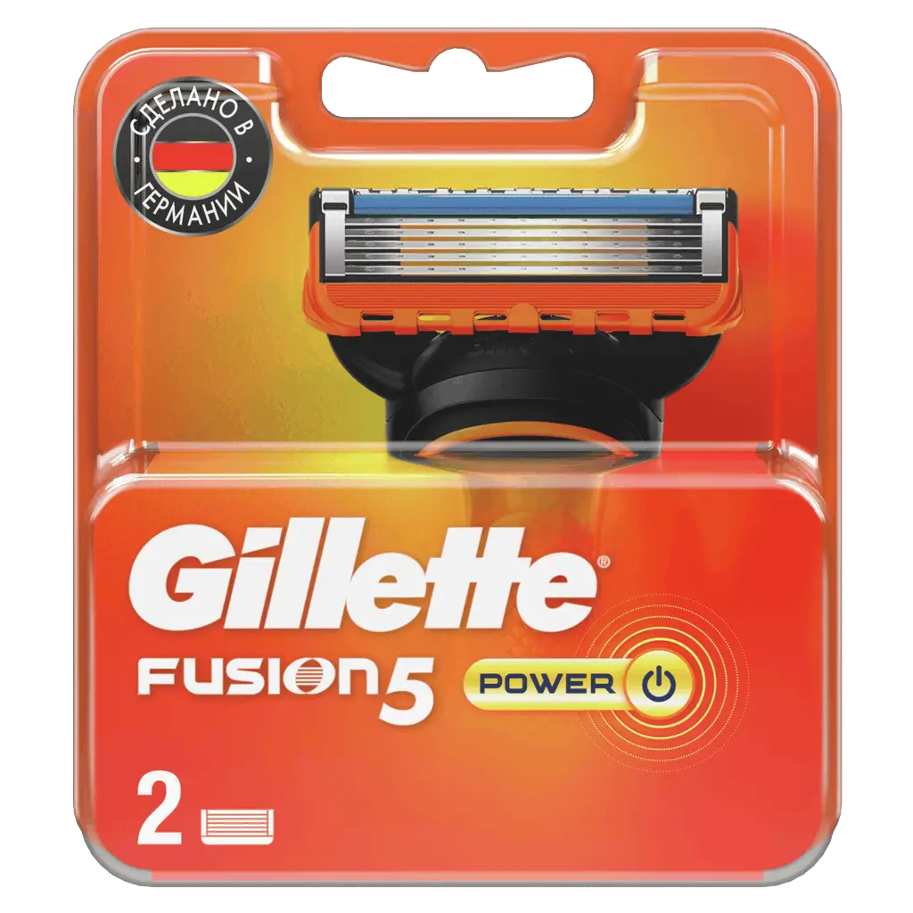Лезвия бритвенные Gillette Fusion Power №2