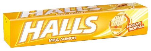 Леденцы HALLS мед и лимон 25г №9