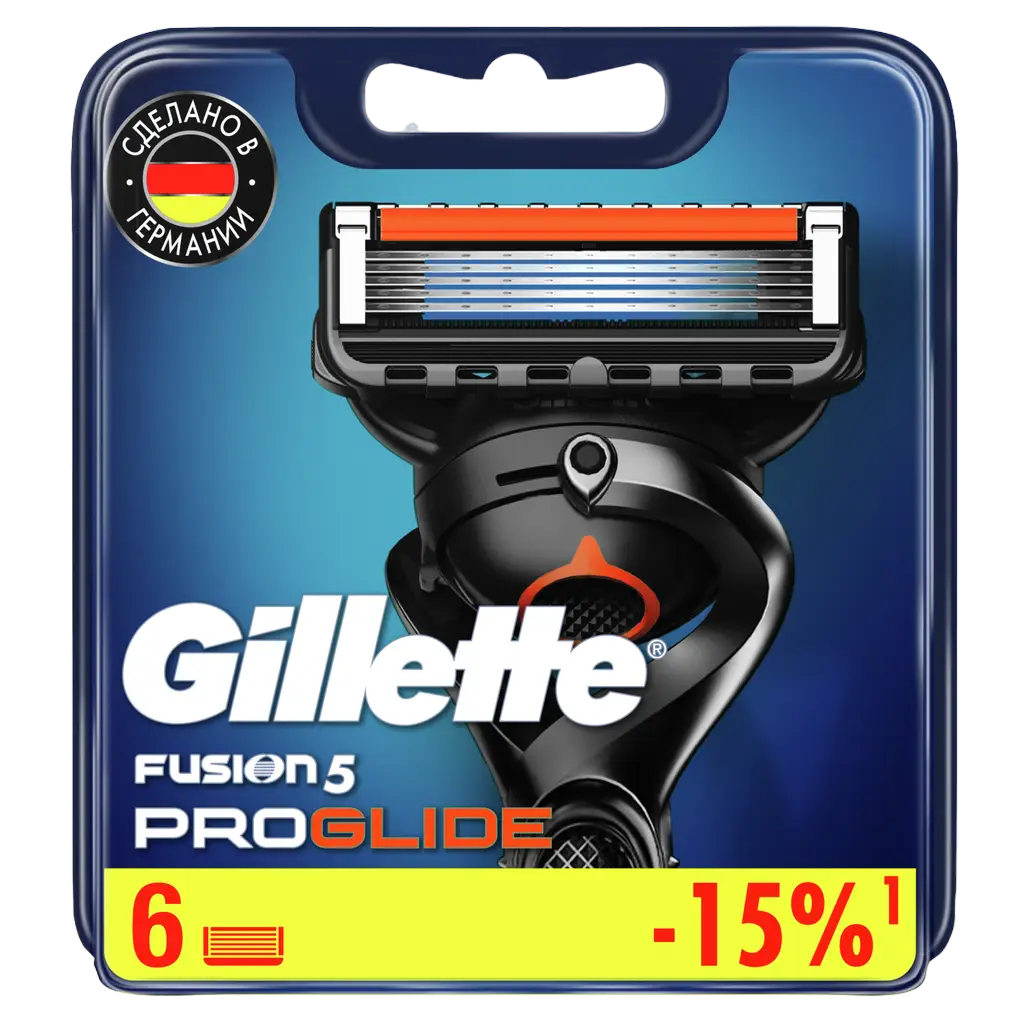 Лезвия бритвенные GILLETTE Fusion Proglide №6