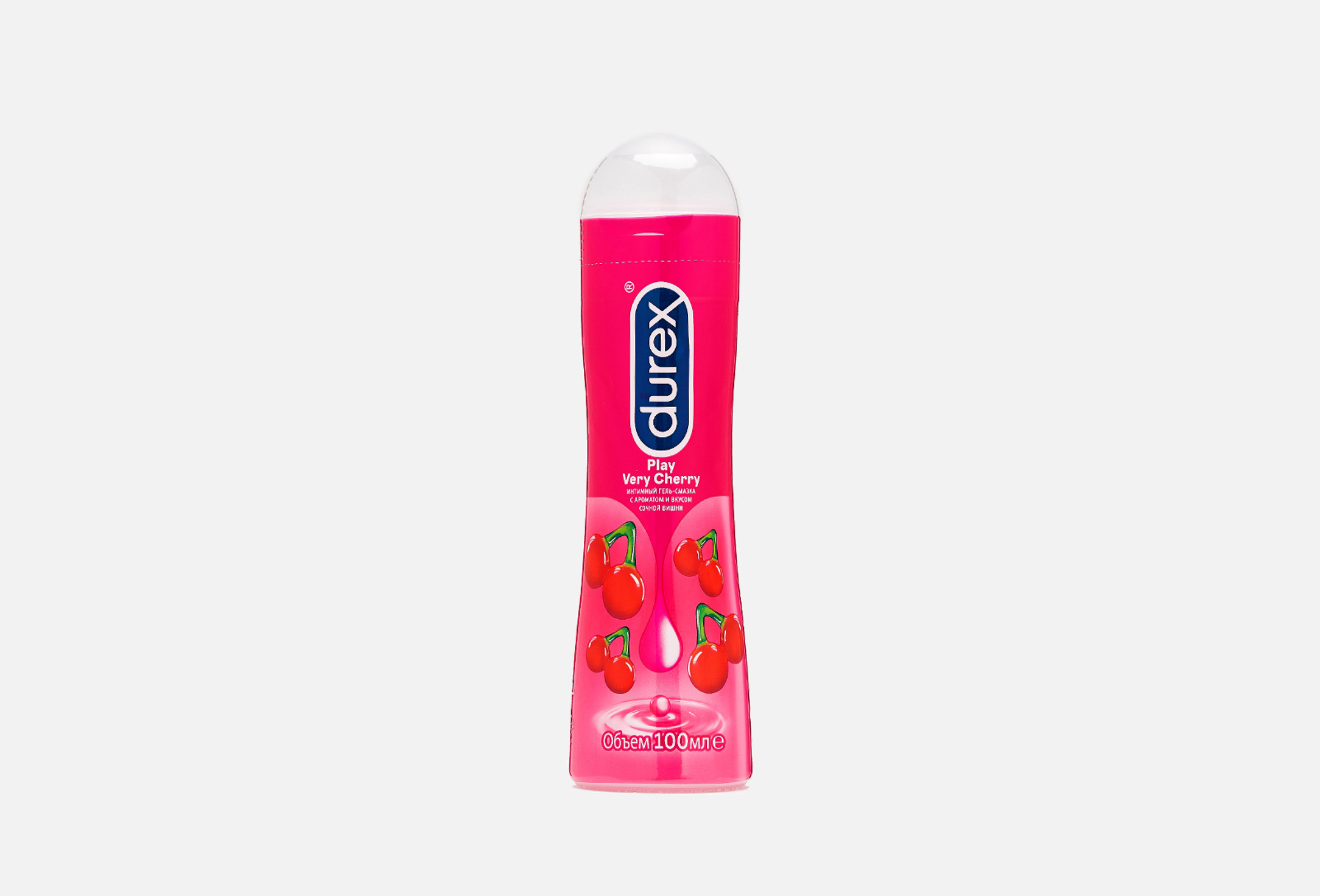 Гель-смазка Дюрекс (DUREX) Play Very Cherry с фруктовым ароматом (вишни) 100мл