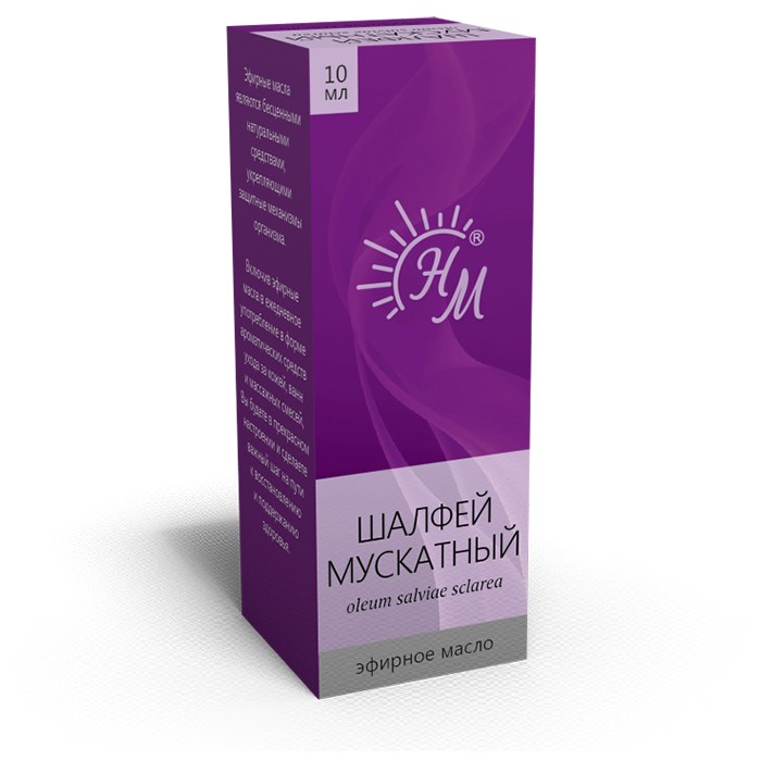Масло эфирное Шалфея мускатного 10мл