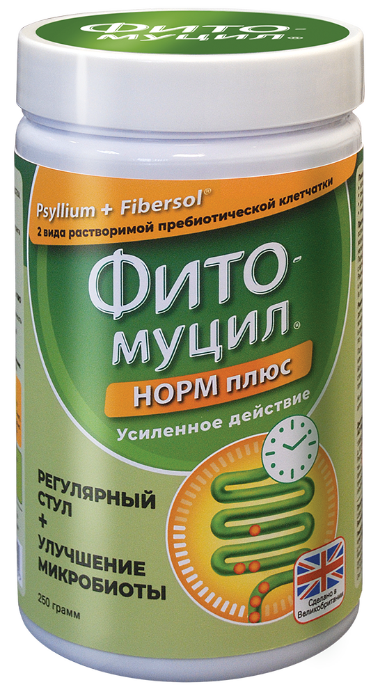 Фитомуцил Норм плюс бан. (пор.) 250г