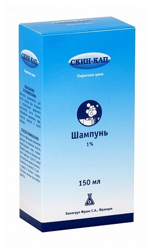 Скин-кап фл.(шампунь) 1% 150мл