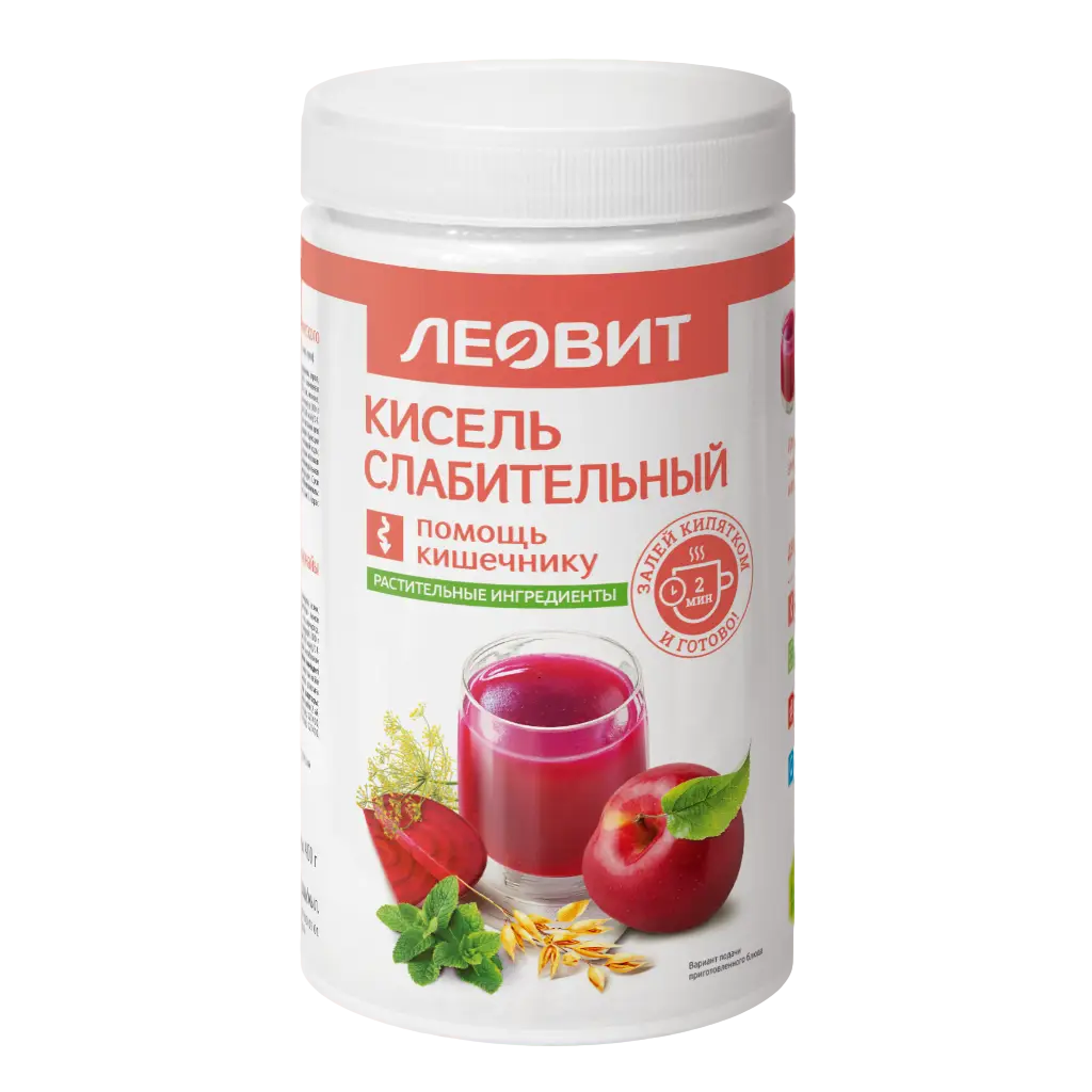 Кисель ЛЕОВИТ слабительный 400г