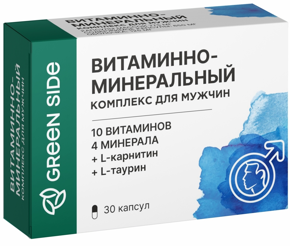 Витаминно-минеральный комплекс д/мужчин капс. 775мг №30