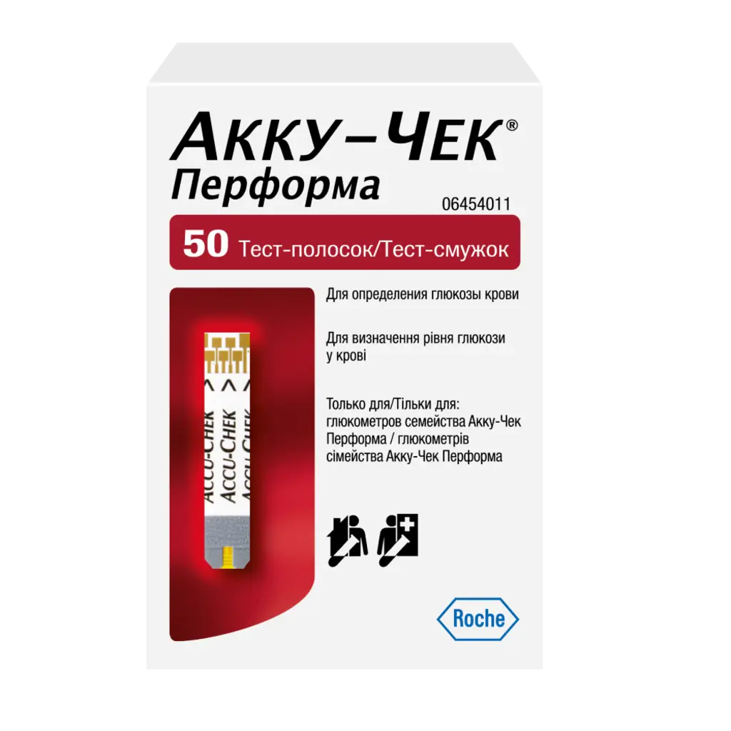 Тест-полоска Акку-Чек Перформа (Accu-Chek Performa) №50