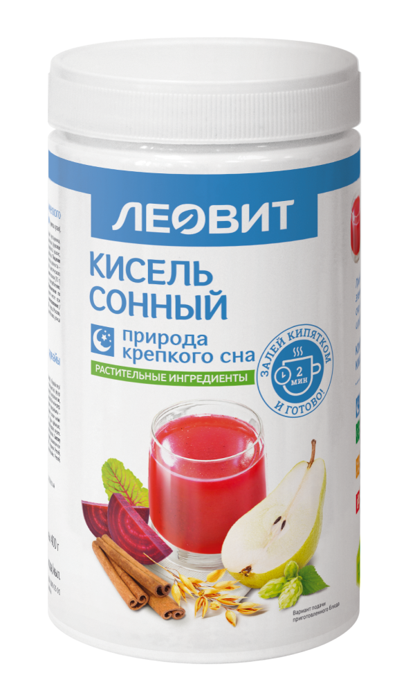 Кисель ЛЕОВИТ сонный 400г