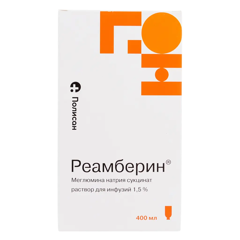 Реамберин бут.(р-р д/инф.) 1,5% 400мл