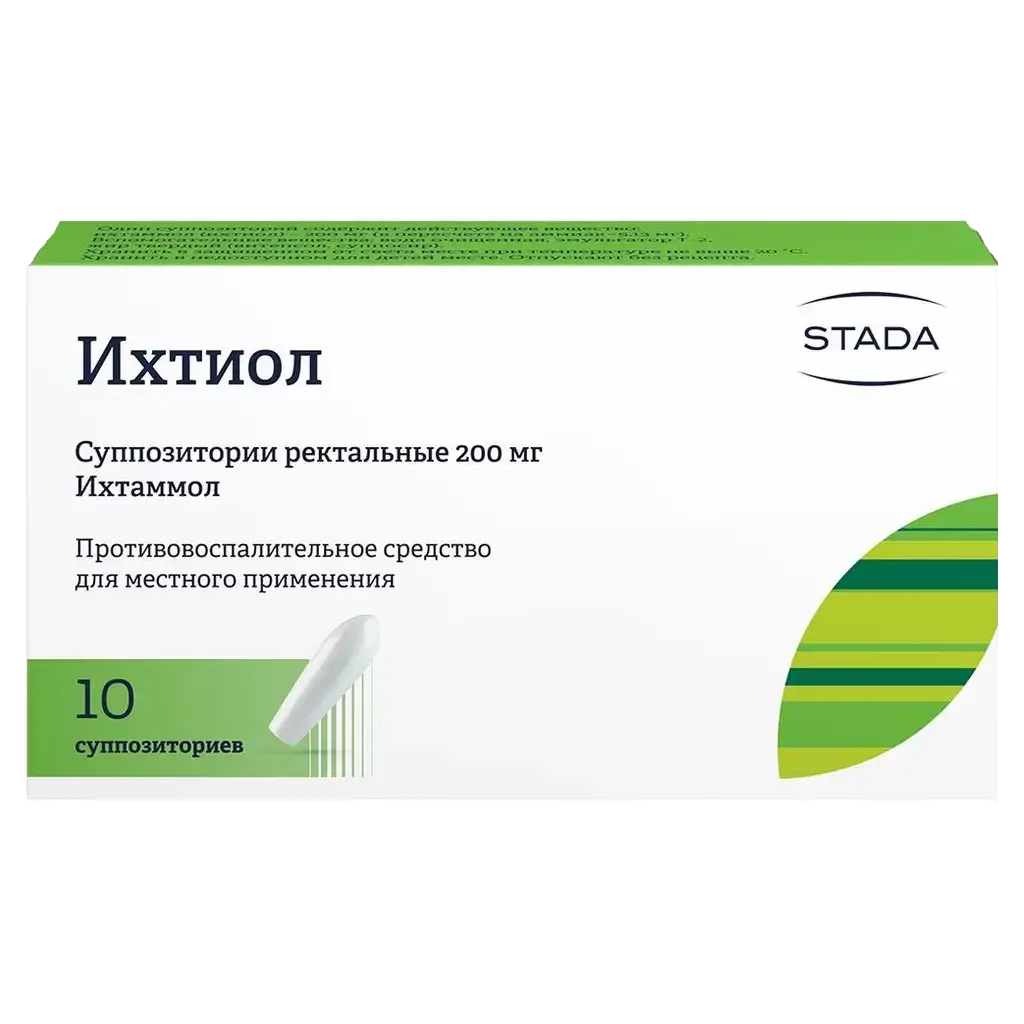 Ихтиол супп. рект. №10