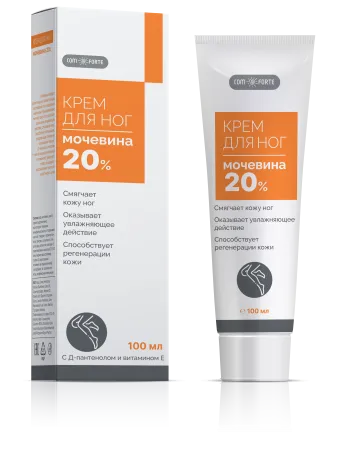 Крем д/ног с мочевиной 20% ComForte 100мл