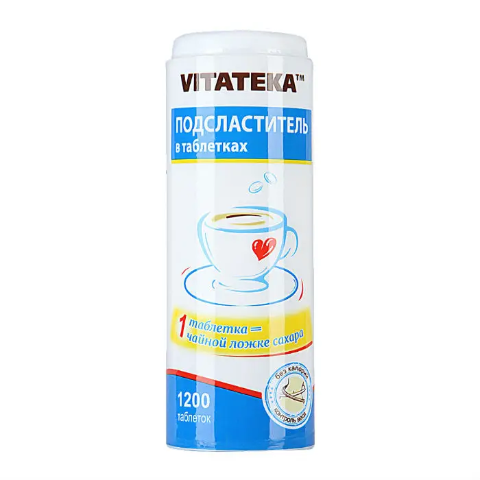ВИТАТЕКА (VITATEKA) подсластитель таб. №1200