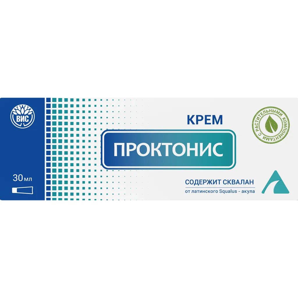Проктонис крем п/геморрое 30мл