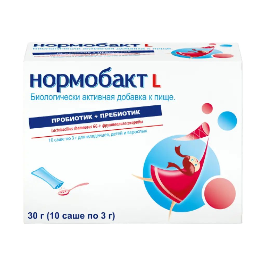 Нормобакт L саше(пор.) 3г №10
