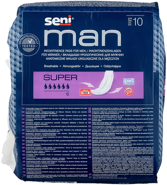 Прокладки урологические SENI MAN Super №10