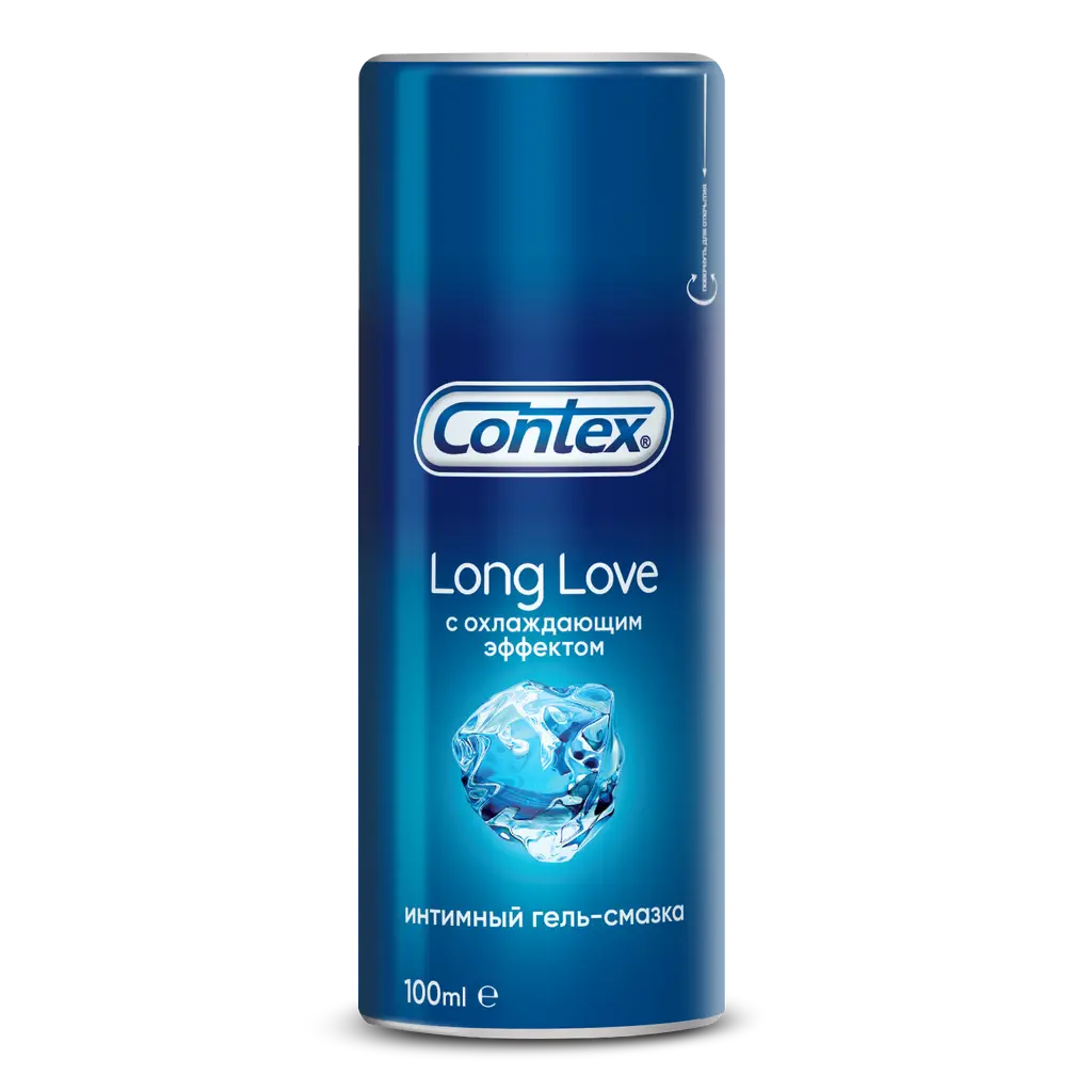 Гель-смазка Контекс (CONTEX) Long Love с охлаждающим эффектом 100мл