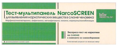 Тест диагностический NARCOSCREEN на 5 видов наркотиков мультипанель