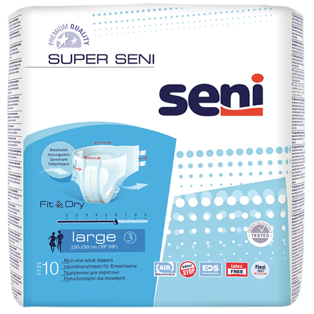 Подгузники для взрослых Супер Сени (SUPER SENI) AIR Large №10