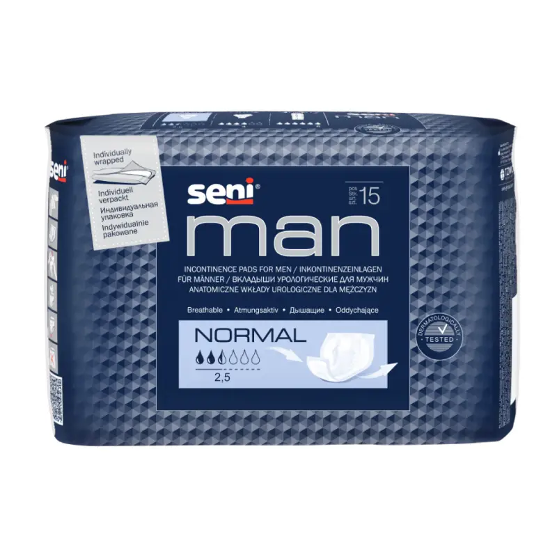 Вкладыши урологические SENI MAN Normal №15