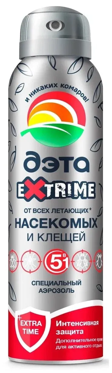 ДЭТА-аэрозоль аэр. Экстрим от всех летающих 150мл
