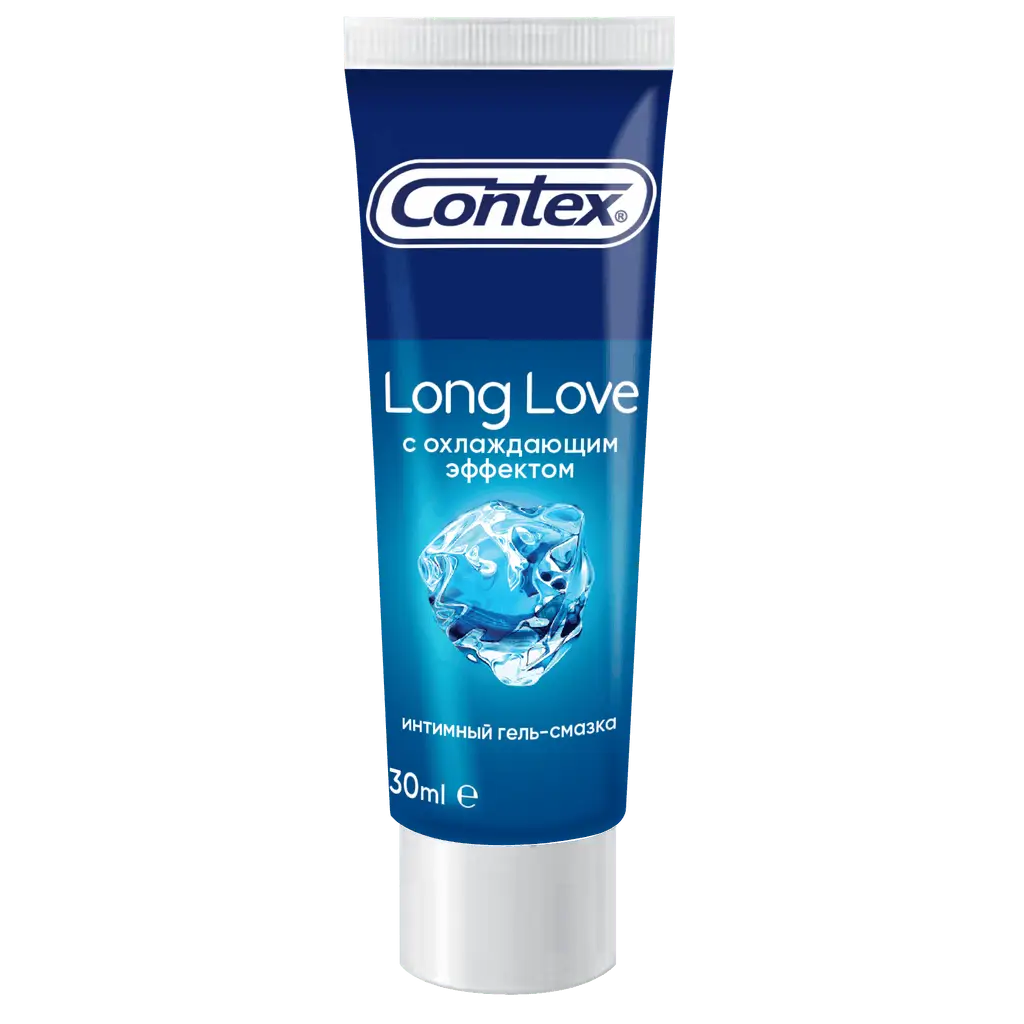 Гель-смазка Контекс (CONTEX) Long Love с охлаждающим эффектом 30мл