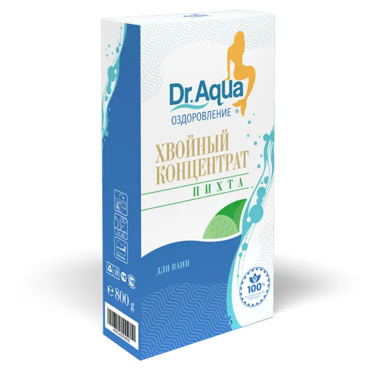 Хвойный концентрат DR. AQUA Пихта кор. 800г